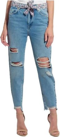 Kaporal Gebruikte Fool Jeans voor Vrouwen - Dames - Slim Fit Jeans - Blauw - W27 - Denim - Jeans