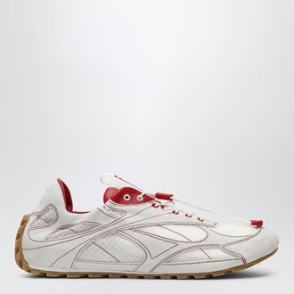 Bottega Veneta Sneakers Orbit Flash alabastro in pelle scamosciata e nylon