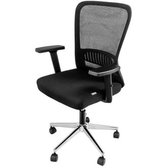 OEM Silla De Oficina Giratoria Furvero Norma Bm/a1d/l1d N Negra