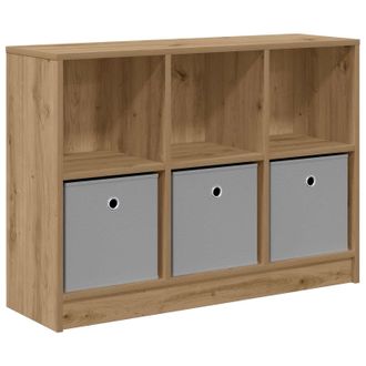 vidaXL Aparador Con Caj&oacute;n Roble Artesanal 88,5 X 27,5 X 63,5 Cm Vidaxl