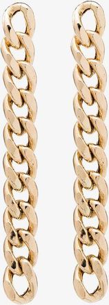 Zoë Chicco 14kt Gold Chain Drop Earrings - Womens - 14kt Gold