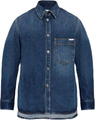 Givenchy Denim Shirt - Heren - Spijkeroverhemden - Blauw - M - Denim - Overhemden