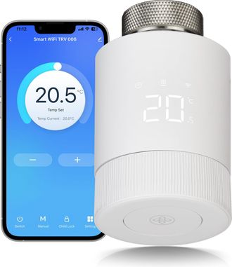 OEM Termostato De Radiador Inteligente Para Hogar Conectado, Termostato De Calefacci&oacute;n Wifi, Cabezal De Radiador Termost&aacute;tico Digital, Regulador De Calefa