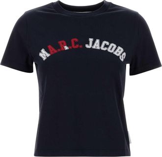 A.P.C. Midnight Blue Cotton A. p.c. X Marc Jacobs T-shirt