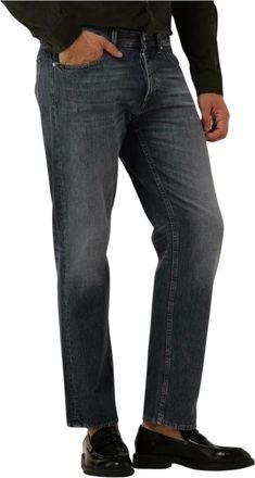 Tiger Of Sweden Straight Leg Jeans - Heren - Regular Fit Jeans - Grijs - W31 L32 - Jeans