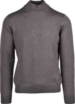 Gran Sasso Turtleneck Sweater in Vibrant Turquoise Virgin Wool