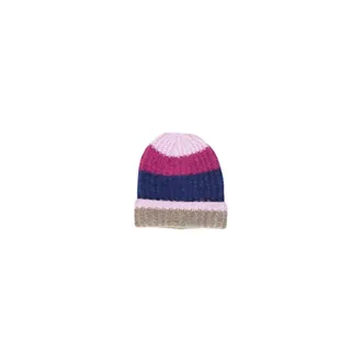 Pieces Beanies, female, Multicolor, Size: ONE SIZE Knitted Hat
