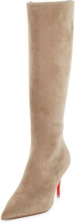 Christian Louboutin Miss Z Pointed Toe Boot in Silex at Nordstrom, Size 11.5Us