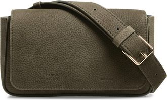 Mansur Gavriel Box Sling Leather Crossbody Bag in Algae at Nordstrom