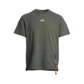 Parajumpers T-Shirts, male, Green, Size: XS Clint T-Shirt