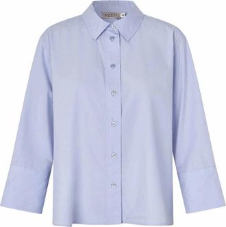 Masai Shirts - Dames - Overhemden - Blauw - L - Overhemden