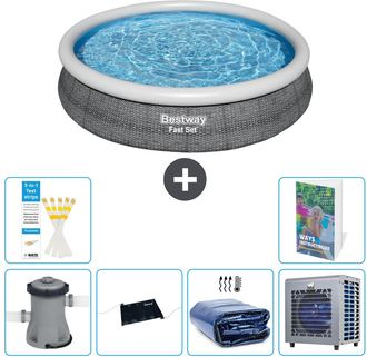 Bestway Piscina Bestway Fast Set Redonda - 366x76 Cm - 7-piezas S216