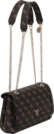 Guess Noelle - Dames - Schoudertassen - Zwart - ONE Size - Leer - Tassen