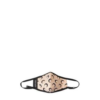 Marine Serre Mond Print Mondmasker - unisex - Accessoires - Beige - Maat: M/L Jersey