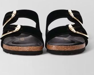 Birkenstock leather arizona big buckle sandals
