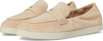 Tory Burch Ballet Sport Loafer Womens Flat Shoes Sand Dune : 10.5 M, Suede