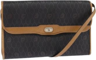 Dior Pre-owned Cross Body Bags, female, Black, Size: ONE SIZE Pre-owned Plastic Vintage Crossbody Bag