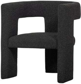 De Eekhoorn Design Sessel Tiwa Bouclé Anthrazit