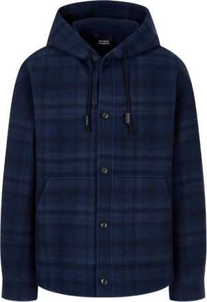 TOMBOY Geruit jack - Blauw