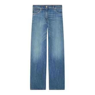 Versace Boyfriend Jeans - Dames - Regular Fit Jeans - Blauw - W26 - Katoen - Jeans