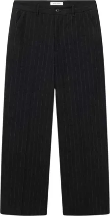 Wood Wood Heren, Broeken, Zwart, Maat: XL
