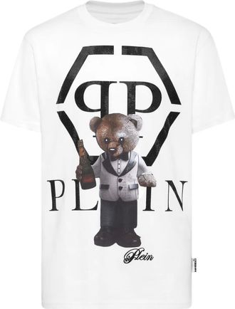 Philipp Plein T-shirt Teddy Bear - Bianco