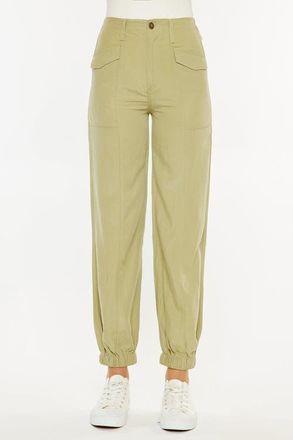 Kancan Karla Ultra High Rise Cargo Pants in Sage at Nordstrom, Size X-Large