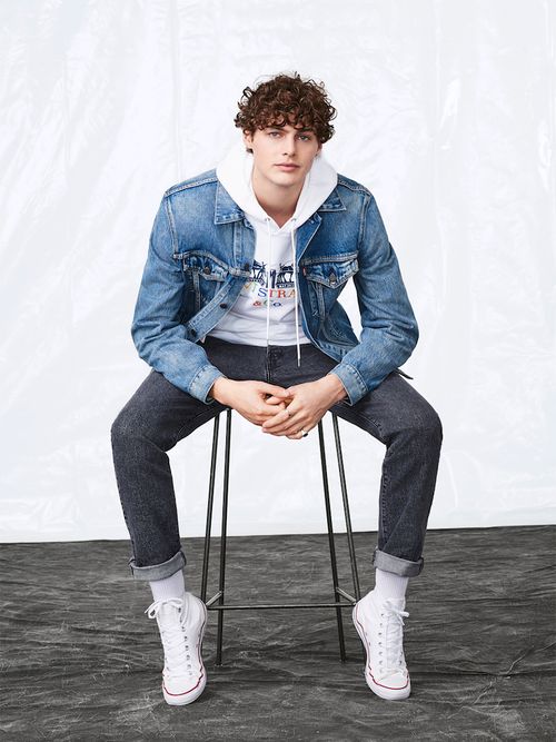 90ies retro-logo van Levi's