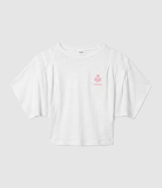 Isabel Marant Tee Shirt Kyanzae White Pink