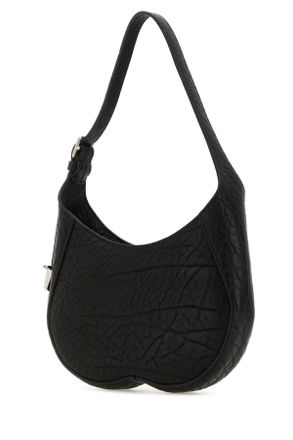 Burberry Womens Black Leather Small Chess Shoulder Bag Borse A Mano