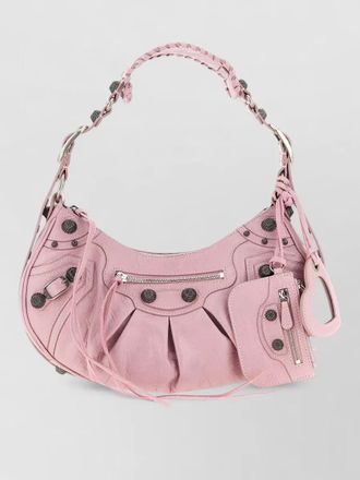 Balenciaga le cagole s pleated shoulder bag