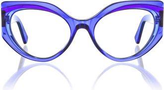 Kirk & Kirk Lotus Acrylic Oversized Butterfly Sunglasses