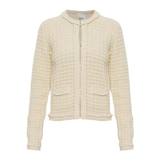 Isabel Marant Hortense Wol Cardigan - Dames - Truien - Beige - Maat: S Wol