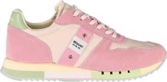 Blauer Rosa Polyurethane Women Womens Sneaker