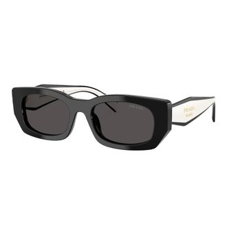 Prada Dark Grey Rectangular Ladies Sunglasses PR B05S 09Q08Z 53