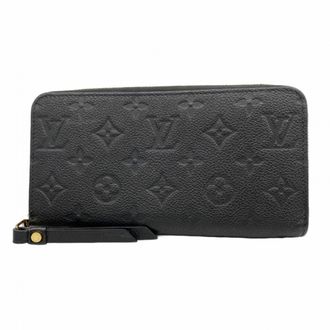 Louis Vuitton Noir Long Wallet (Bi-Fold) (Pre-Owned)