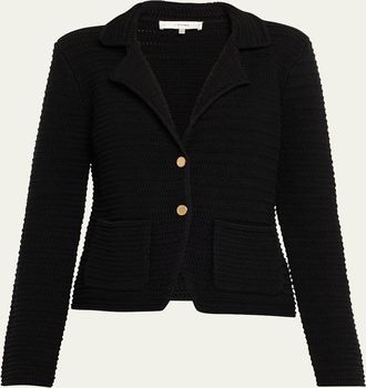 Frame Denim The Crochet Blazer