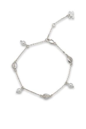 Classicharms Lucia Shell Whisper Anklet in Silver at Nordstrom