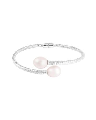 Splendid Pearls Silver 7-8Mm Pearl Bracelet