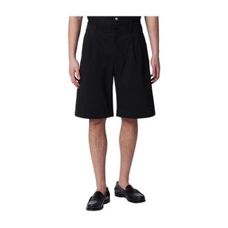 Our Legacy Casual Shorts, male, Black, Size: M Ponte Shorts