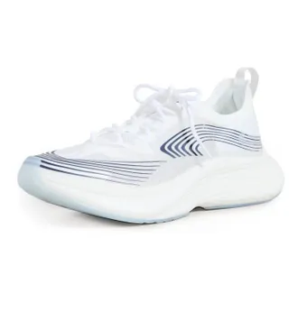 Athletic Propulsion Labs Womens Streamline Running Shoes In Clear/midnight/white