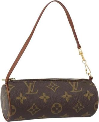 Louis Vuitton Pre-owned Mini Bags, female, Brown, Size: ONE SIZE Pre-owned Canvas Mini Bag