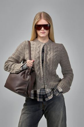 Acne Studios Fitted Layered Cardigan