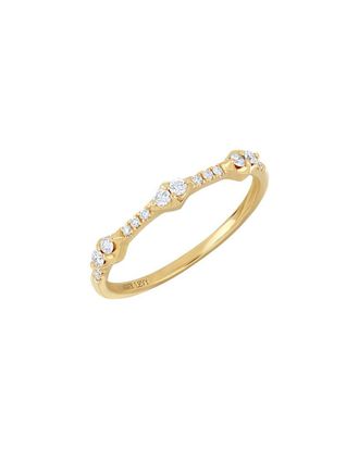 Bony Levy Monaco 18K 0.21 Ct. Tw. Diamond Stackable Ring