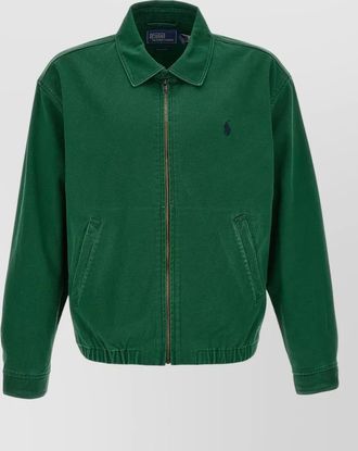 Polo Ralph Lauren cotton twill single-breasted jacket