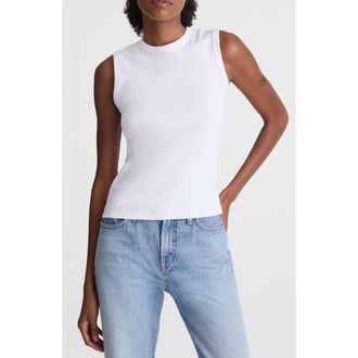 Madewell 90s Shell Tank in White at Nordstrom, Size Xx-Small
