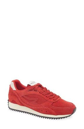 Rag & Bone Drift Runner Sneaker in Flame Red Suede at Nordstrom Rack, Size 6.5Us / 36.5Eu
