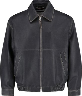 Dunst Lambskin Bomber Jacket