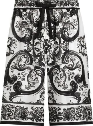 Dolce & Gabbana Korte Broeken, Heren, Zwart, S, Sportieve Shorts voor Mannen