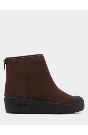 Bally Curling Bootie in Andorra Suede in Brown at Nordstrom, Size 40